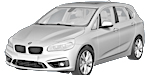 BMW F45 P12BD Fault Code